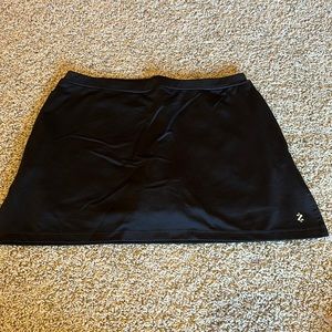 Black golf skirt